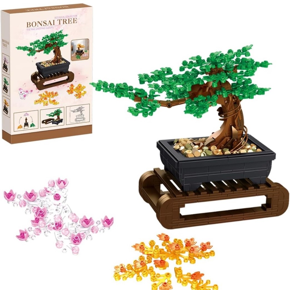 Bonsai tree Lego like puzzle - Picture 4 of 6